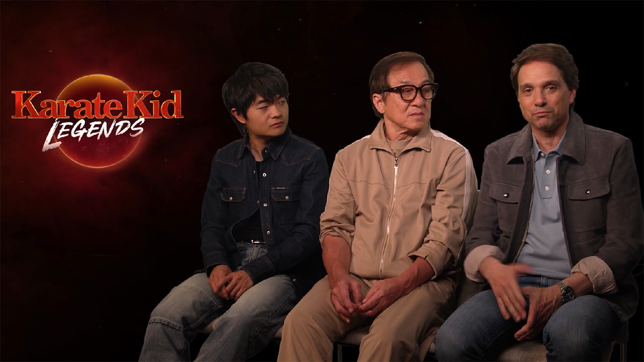 teaser image - Karate Kids: Legends Exclusive Interview with Jackie Chan, Ben Wang, and Ralph Macchio