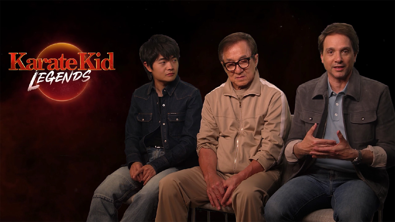 teaser image - Karate Kids: Legends Exclusive Interview Featurette with Jackie Chan, Ben Wang, and Ralph Macchio