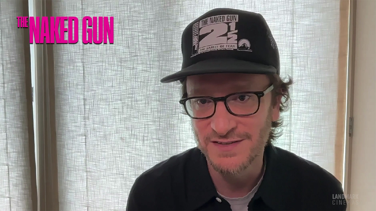 teaser image - The Naked Gun Exclusive Interview with Erica Huggins and Akiva Schaffer