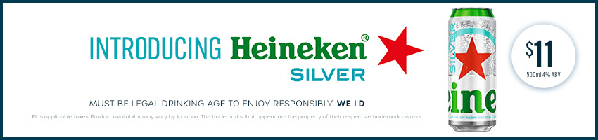 Introducing Heineken Silver at Select Locations