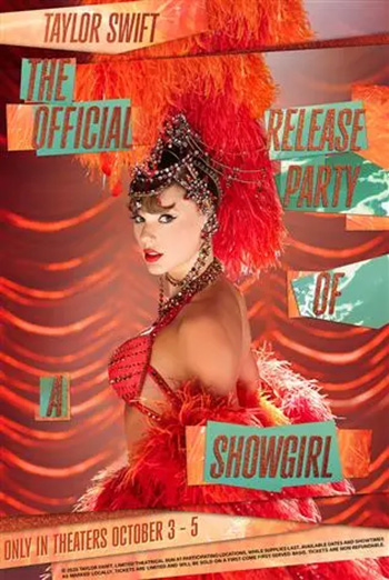 Taylor Swift: Release Party of A Showgirl poster
