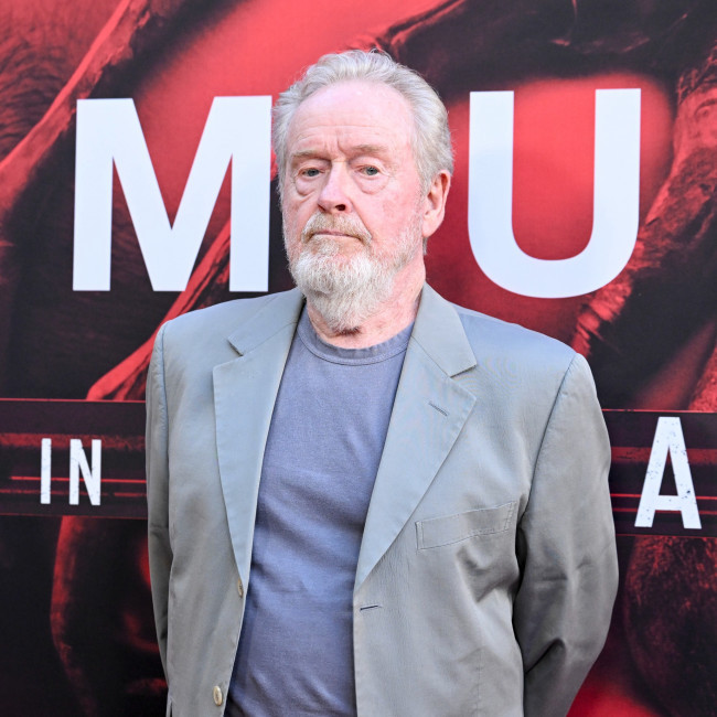 Sir Ridley Scott still sketches his films on paper