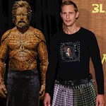 Alexander Skarsgard recalls 'incredible' experience of wearing Wicker costume for first time